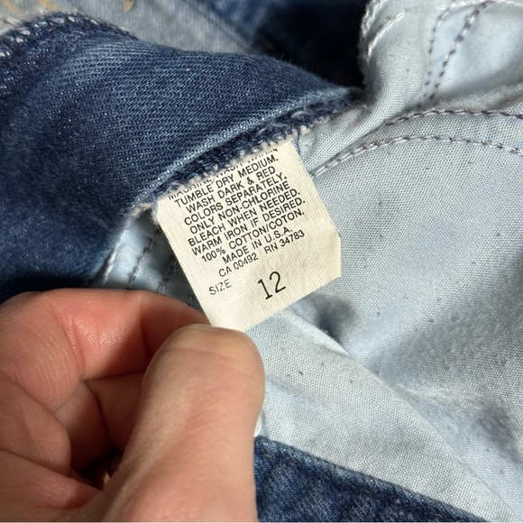 Vintage 1980s Lee Riders High Waisted Pleat Mom Jeans Women’s 12 /29x31 USA Made - Picture 8 of 8